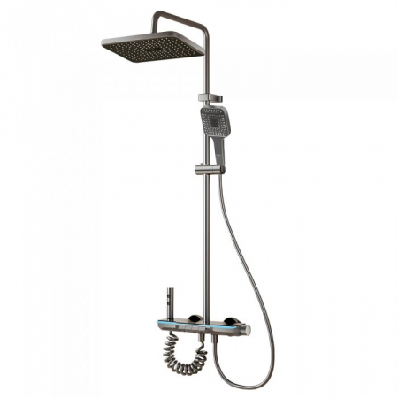 Smart Home - Set de duș smart, iHunt C846, Display LED, afișaj digital, 4 moduri de curgere, ajustabil