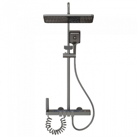 Smart Home - Set de duș smart, iHunt C3, Display LED, afișaj digital, 4 moduri de curgere, ajustabil