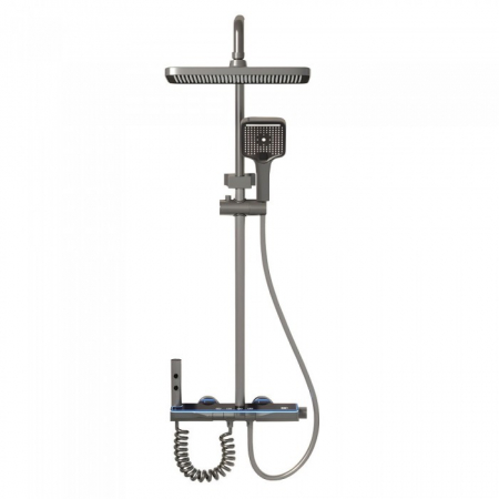 Smart Home - Set de duș smart, iHunt C6, Display LED, afișaj digital, 4 moduri de curgere, ajustabil