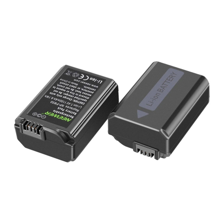 Set format din 2 baterii de schimb Sony si un incarcator NEEWER NP-FW50 [2]