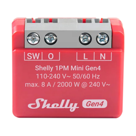 Smart Home - Shelly 1PM Mini Gen4 Controler Zigbee/Matter