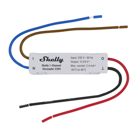 Shelly Decoupler Decoupler cu 1 canal 230V [2]