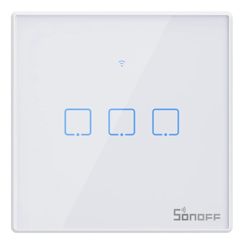 Smart Switch WiFi + RF 433 Sonoff T2 EU TX (3-channel) updated [6]