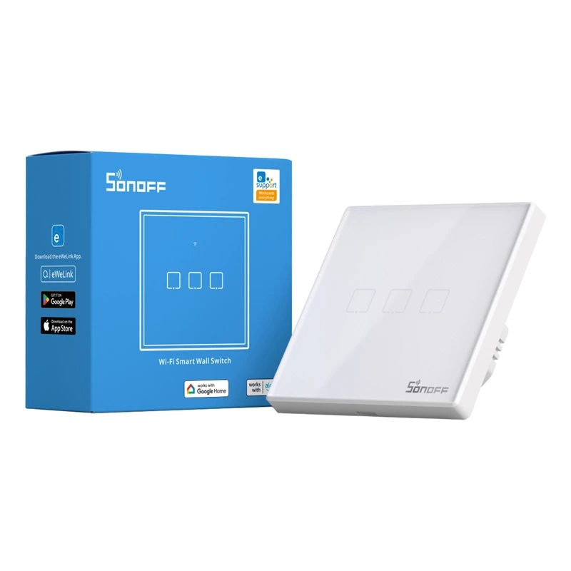 Smart Switch WiFi + RF 433 Sonoff T2 EU TX (3-channel) updated [8]
