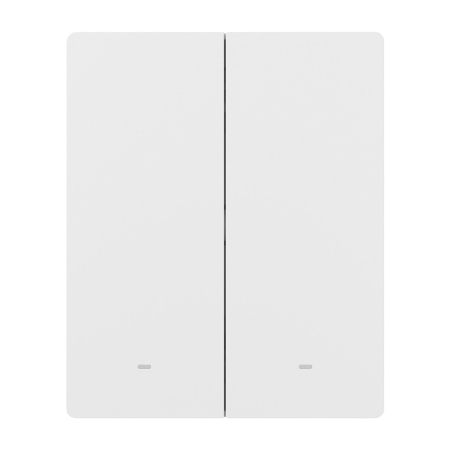 Smart wall switch SONOFF M5-2C-80W Matter (2-channel, to frame) [2]