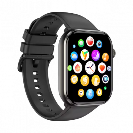 Fittness bands and watches - Blackview R60 Smartwatch - 1.96 inch AMOLED Display, 800mAh Battery, Bluetooth Calls, Health and Fitness Tracking