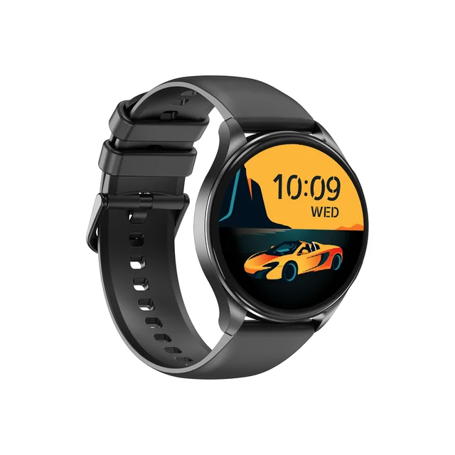 Smartwatch Blackview X20 Black, 1.43" HD AMOLED, 128MB, Apel Bluetooth Hi-Fi, Monitorizare sanatate, Control muzica, Multi Sport, 380mAh