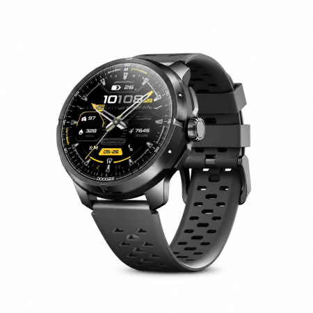 Noutati - Smartwatch DOOGEE Anymoving M1 Pro, Gri, 1.5" AMOLED, GPS Dual-Band, Bluetooth 5.3, 730mAh, 5ATM, IP68, DCA 8.0, Monitorizare Sănătate, Până la 15 Zile Autonomie
