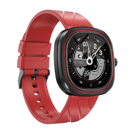 Smartwatch Doogee DG Ares Red, 1.32" HD LCD, Heart Rate, Oxygen Saturation, Sleep Monitoring, Sedentary Reminder, 300mAh [2]