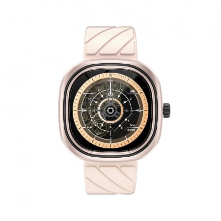 Smartwatch Doogee DG Ares Gold, LCD HD 1.32", Ritm cardiac, Saturatie oxigen, Monitorizare somn, Memento sedentarism, 300mAh [0]