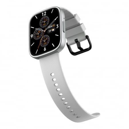 Smartwatch Fitness & Wellness Zeblaze GTS 3 Plus, Silver, Display Amoled 2.15'' HD, Apel telefonic Hi-Fi Bluetooth, Asistare vocala offline, Moduri sport 100+, Monitorizare sanatate 24/24, IP68, 300mAh [4]