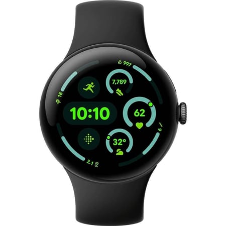 Smartwatch Google Pixel 3 45MM Wifi Matte Black, Obsidian [1]