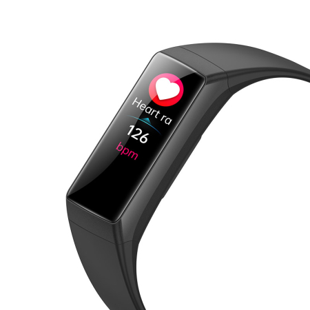 Smartwatch iSEN BK05, Negru, Silicon, 0.96'' Rezolutie Inalta, Bluetooth 5.2, Glicemie/Oxigen/Tensiune, Ritm Cardiac, Temperatura Corporala, Mod Multi-sport, 10 Zile Standby [3]