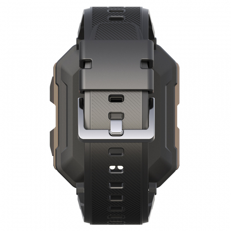 Smartwatch iSEN C20 Pro Black, 1.83 inch, Bluetooth call, Bluetooth 5.0, Heart rate, SpO2, 123 sports, Ip68, 380mAh [5]