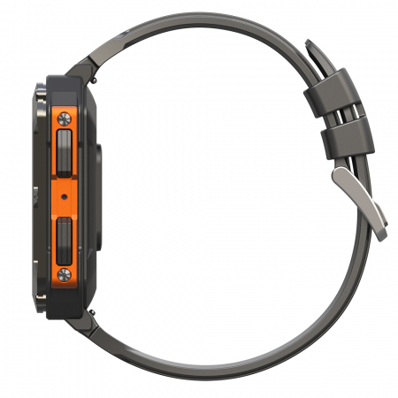 Smartwatch iSEN C20 Pro Orange, 1.83 inch, Bluetooth call, Bluetooth 5.0, Heart rate, SpO2, 123 sports, Ip68, 380mAh [8]