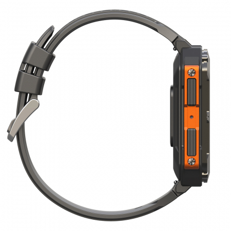 Smartwatch iSEN C20 Pro Orange, 1.83 inch, Bluetooth call, Bluetooth 5.0, Heart rate, SpO2, 123 sports, Ip68, 380mAh [7]