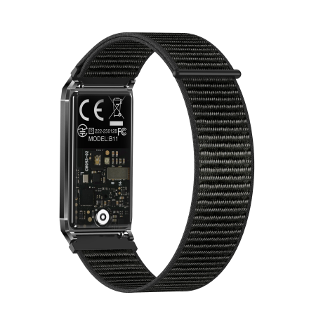 Smartwatch iSEN B11, Negru, 0.96" OLED, Bluetooth 5.3, Monitor Ritm Cardiac, SpO2, HRV, Monitorizare Somn, IPX8 [2]