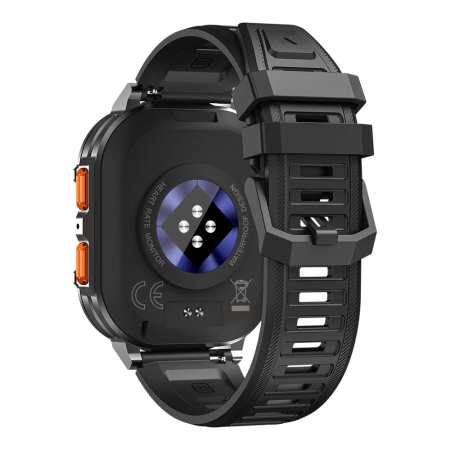 iSEN X7 Okosóra, Fekete, 2.13” AMOLED HD, Bluetooth 5.3, WhatsApp Gyorsválasz, Pulzus, GoMore, 3 ATM, 1000mAh Akkumulátor, 100 Nap Standby [5]