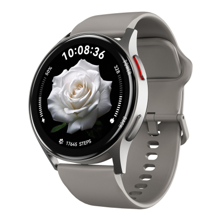 iSEN C35 Okosóra, Szürke, 1.32” AMOLED, Bluetooth Hívások, Pulzus, SpO2, Alvás, 100+ Sportmód, Aktivitáskövetés, 1 ATM, DaFit, 250mAh Akkumulátor [1]