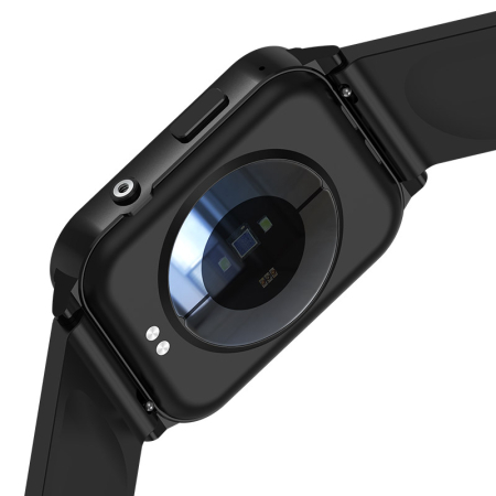 iSEN EP03 Pro Okosóra, Fekete, 1.83" IPS, Bluetooth 5.1, Pulzus, SpO2, Vérnyomás mérés, Sport követés [6]