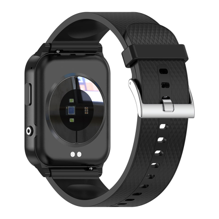 iSEN EP03 Pro Okosóra, Fekete, 1.83" IPS, Bluetooth 5.1, Pulzus, SpO2, Vérnyomás mérés, Sport követés [7]