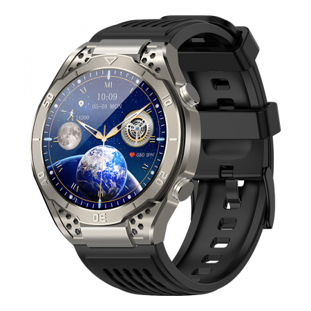 MegitalySmart WatchesDENVER SWC-191 B SMARTWATCH BT DSP 1,96 CHIAMATE  MESS. FREQ-PRESSIONE-OSSIGENO DEL SANGUE SWC-191