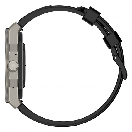 Smartwatch iSEN JA03 Silver, AMOLED 1.43"HD, Glicemie, Apel Bt, Apel SOS, Asist. vocala, Nivel radiatii, EKG, Acid uric, Lipide sange, Masa [4]