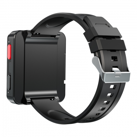 Smartwatch iSEN S998, Fekete, 4G, 2.64" HD, Android 11, Bluetooth Hívás, Kettős Kamera, 1200 mAh [6]