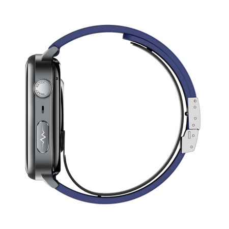 Smartwatch iSEN TK66 Blue, 2.06" AMOLED, Air Pump + Airbag Blood Pressure Monitor, ECG, Heart Rate, Blood Oxygen, Sleep & Health Monitoring, Sports Modes, BT Call, Music Control, NFC, 530mAh [7]