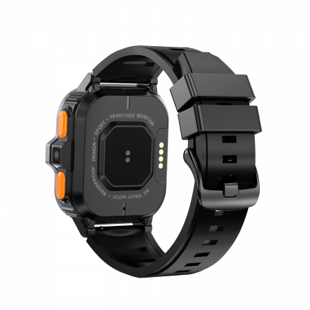 Smartwatch iSEN Watch PGD, Gri, 4G, 2.03" HD, QuadCore, Android 8.1, 4GB RAM + 64GB ROM, HD Dual Camera, NFC, GPS, Alipay, WeChat Pay, 800mAh, nanoSIM [2]