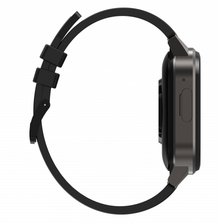 Smartwatch iSEN Watch DM62, 4G, 2.13" AMOLED, 2 GB RAM + 16 GB ROM, Android 8.1, Bt v4.2, HD kamera, mikrofon, nanoSIM, GPS, Egészségfigyelés, 1000mAh, IP67, Fekete [5]