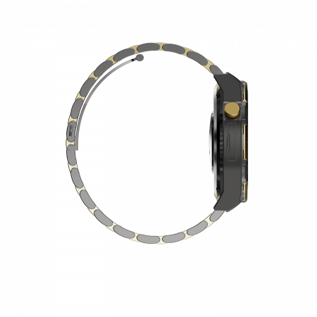 Smartwatch iSEN Watch T7, Black/Gold, 4G, 1.5" AMOLED, HD Dual Camera, Android 10, 6GB RAM + 128GB ROM, WiFi 5G, GPS, 800mAh, IP67, Metal Strap [4]