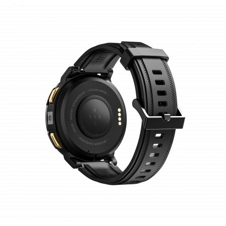 iSEN Watch Z1 okosóra, Fekete, 4G, 1,43" AMOLED, HD Kamera, Android 8.1, 2GB RAM + 16GB ROM, GPS, 800mAh, 1ATM, NanoSIM [6]