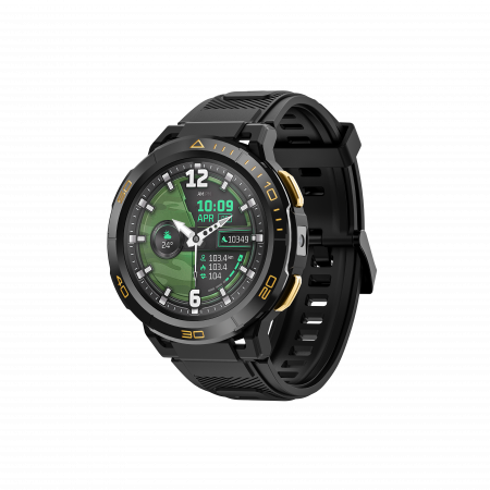 iSEN Watch Z1 okosóra, Fekete, 4G, 1,43" AMOLED, HD Kamera, Android 8.1, 2GB RAM + 16GB ROM, GPS, 800mAh, 1ATM, NanoSIM [3]