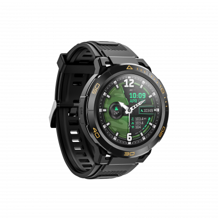 iSEN Watch Z1 okosóra, Fekete, 4G, 1,43" AMOLED, HD Kamera, Android 8.1, 2GB RAM + 16GB ROM, GPS, 800mAh, 1ATM, NanoSIM [4]