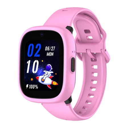 Smartwatch - Ceas Smartwatch LAGENIO K3, Roz, 4G, 1.7'', 48MB RAM, 128MB ROM, Camera 0.3MP, RTOS, Tracking GPS, Apel Video, Mesaje, Control Parental, Ceas Alarma, 680mAh, Pentru copii intre 5-14 ani