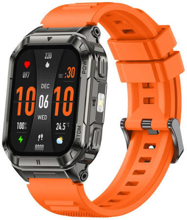 Hírek - Ulefone Armor Watch Ultra Okosóra, Narancssárga, 1.93” AMOLED 60Hz, GPS + AGPS, Offline Térképek, Bluetooth Hívás, Pulzus, SpO2, HRV, 5ATM, IP68/IP69K, 700mAh