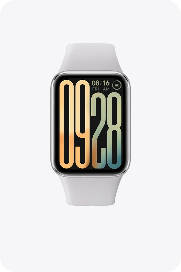 Xiaomi Band 9 Pro Smartwatch, White, 1.74" AMOLED, HRV, ECG, Health Monitoring, Sports Functions, Bluetooth Call, 350 mAh, Android 8.0 or iOS 12.0 or higher