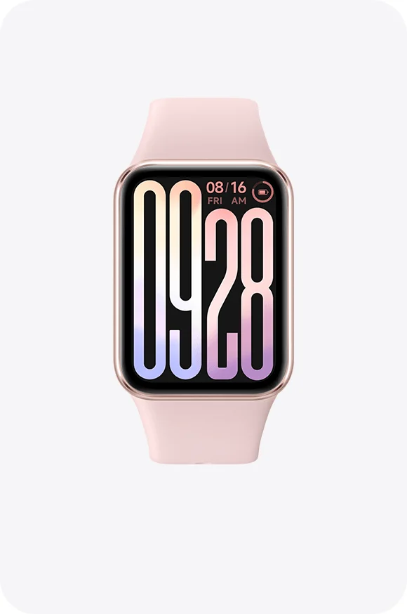 Xiaomi Band 9 Pro Smartwatch, Rose, 1.74" AMOLED, HRV, ECG, Health Monitoring, Sports Functions, Bluetooth Call, 350 mAh, Android 8.0 or iOS 12.0 or higher [0]