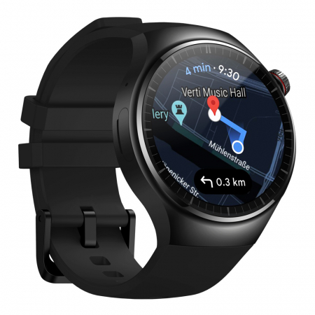 Smartwatch Zeblaze Thor Ultra 4G Negru, 1.43'' Ultra HD AMOLED, 2GB RAM, 16GB ROM, Spreadtrum®SC8541E, Android 8.1, GPS, OTA, Monitorizare sanatate, 930 mAh, Nano SIM [1]