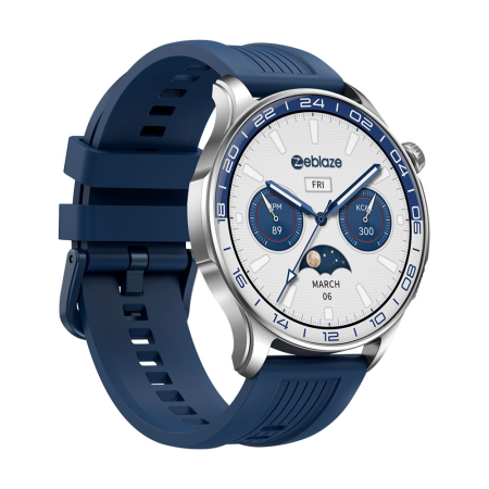 Smartwatch Zeblaze Btalk 4 Pro, Argintiu, 1.43” AMOLED 466×466, Apeluri Bluetooth 5.3, Puls, SpO2, Somn, Moduri Sport, Always-On Display, IP68, Baterie 260mAh [2]