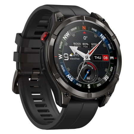Smartwatch Zeblaze Stratos 4 Pro, Negru, AMOLED 1.43", GPS 6 Sateliți, Apel Bluetooth, ChatGPT AI, 170+ Moduri Sport, Autonomie până la 60 Zile, 5ATM & IP69K [2]