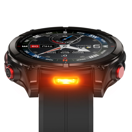 Smartwatch Zeblaze Stratos 4 Pro, Negru, AMOLED 1.43", GPS 6 Sateliți, Apel Bluetooth, ChatGPT AI, 170+ Moduri Sport, Autonomie până la 60 Zile, 5ATM & IP69K [3]
