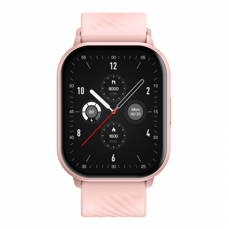 Smartwatch Zeblaze GTS 3 Roz, Display 2.03'' HD, Apel vocal, Moduri sport 100+, Monitorizare sanatate 24/24, IP68, 280mAh [1]