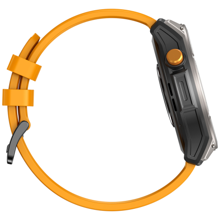 Zeblaze Stratos 4 okosora Narancssárga, 1.43'' AMOLED, GPS (6 muholdrendszer), pulzusmero, SpO2, Bluetooth hivas, ertesitesek, 500mAh, dedikal app: GloryFitPro, BLE 5.3, 170+ sportmod [6]