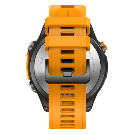 Zeblaze Stratos 4 okosora Narancssárga, 1.43'' AMOLED, GPS (6 muholdrendszer), pulzusmero, SpO2, Bluetooth hivas, ertesitesek, 500mAh, dedikal app: GloryFitPro, BLE 5.3, 170+ sportmod [7]