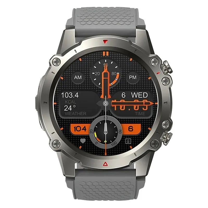 Okos óra - Smartwatch Zeblaze Vibe 7 Lite Gri, Display ips 1.47", Bt v5.2, Functia Bt Call, Ritm cardiac, Saturatie oxigen, Calorii, 280mAh