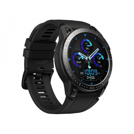 Smartwatch Zeblaze Ares 3 Pro Negru, Display 1.43'' Ultra HD AMOLED, Apel vocal,  Moduri sport 100+,  Monitorizare sanatate 24/24, 400mAh [1]