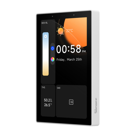 SONOFF NSPanel Pro 120 Smart Control Panel Matter WiFi/Bluetooth/ZigBee (alb) [1]