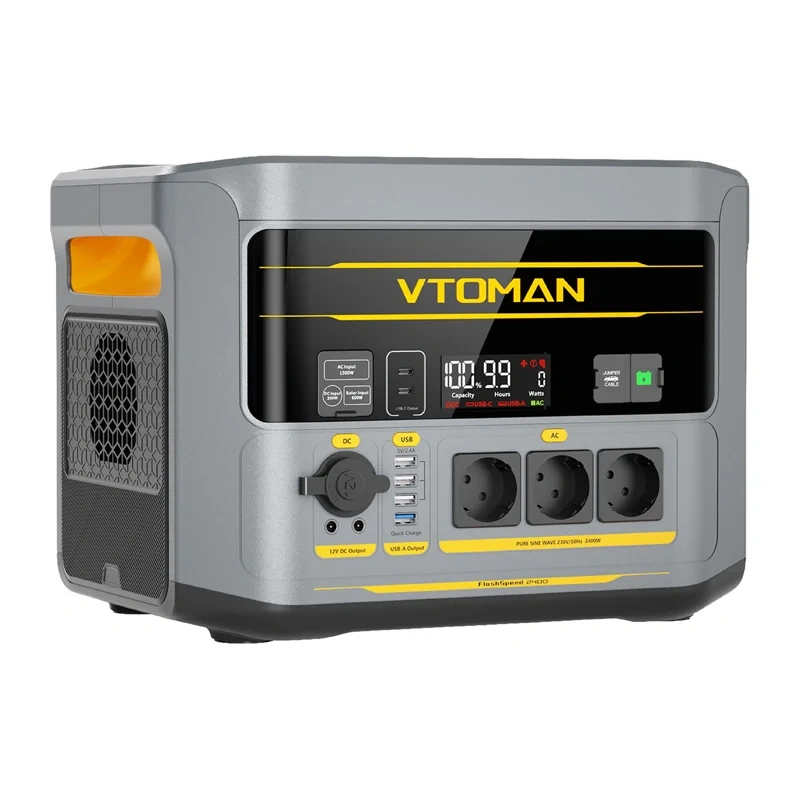 Statie de alimentare portabila VTOMAN FlashSpeed2400, 2400 W [2]